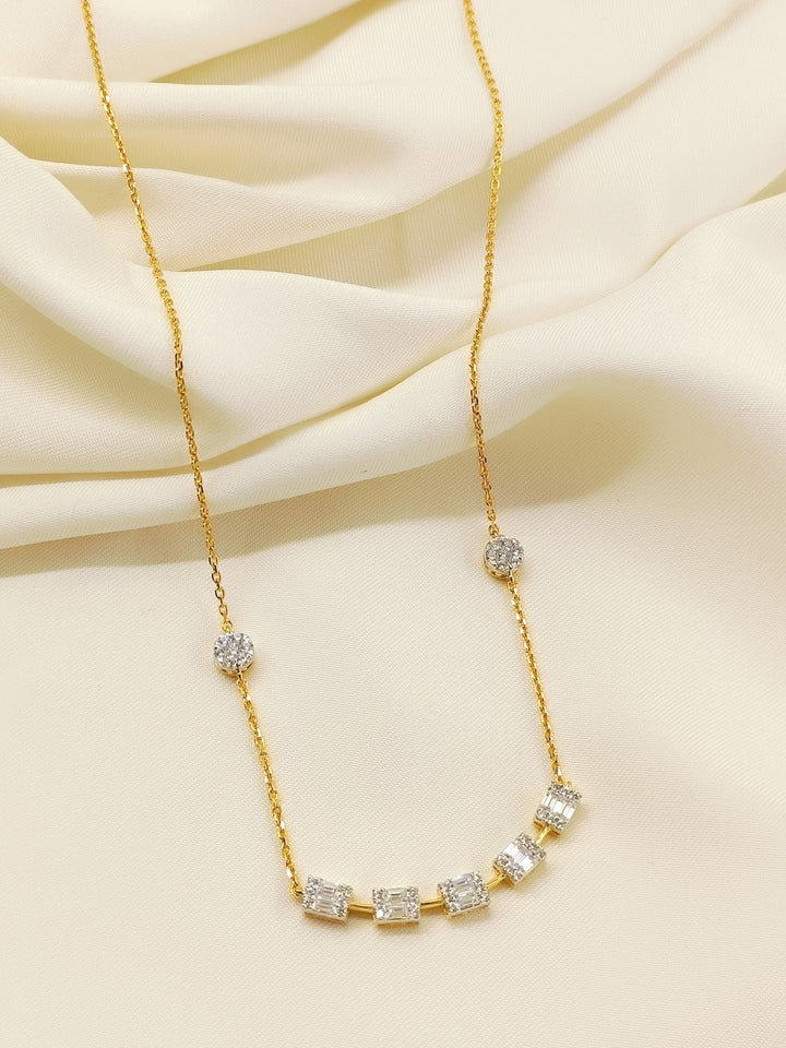 Sumitra 92.5 Silver Swarovski Stone Pendal