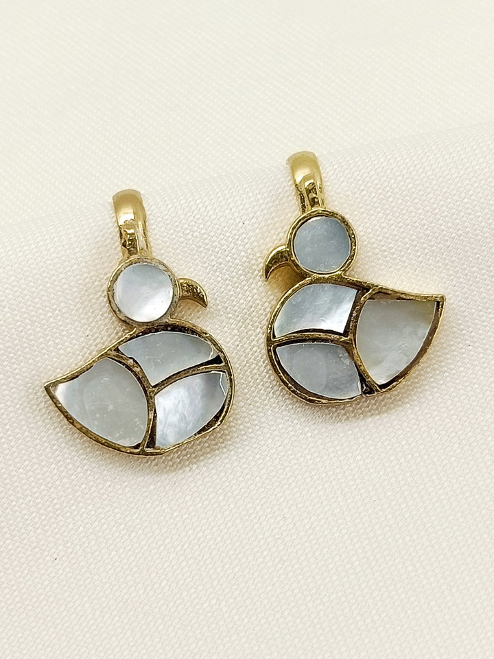 Amiya White Pearl Gold Plated Kundan Ear Cuff  [ Price is for Pair ]