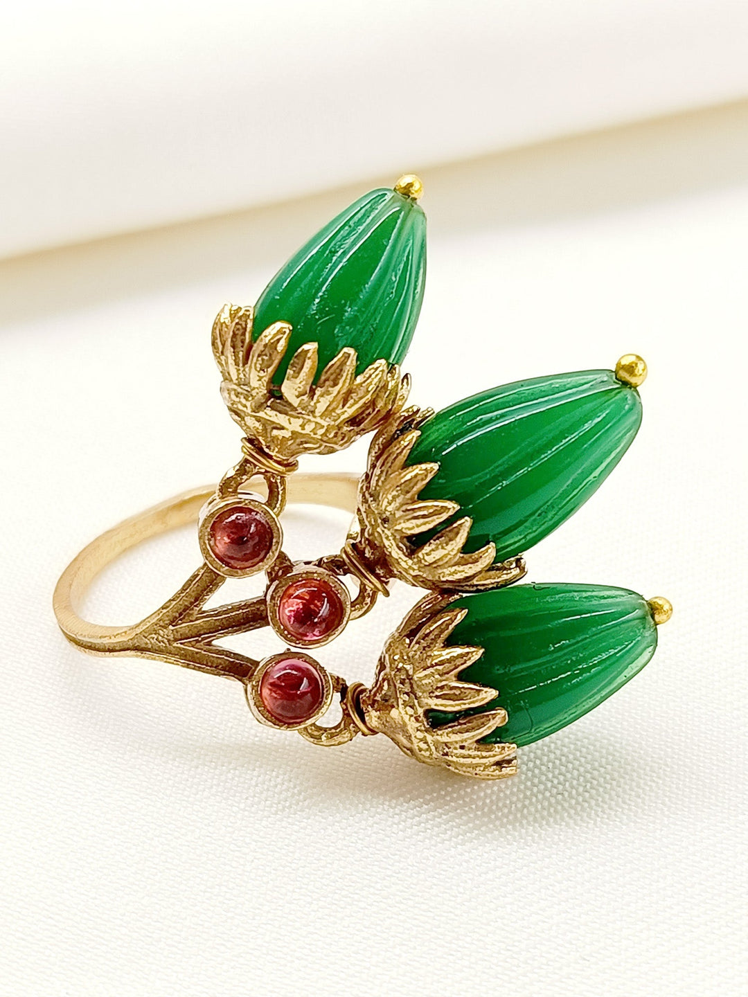 Nitti Green Boutique Finger Ring