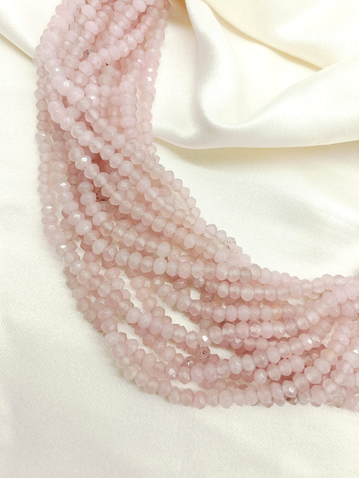 Jisha Baby Pink Beads Neckpiece