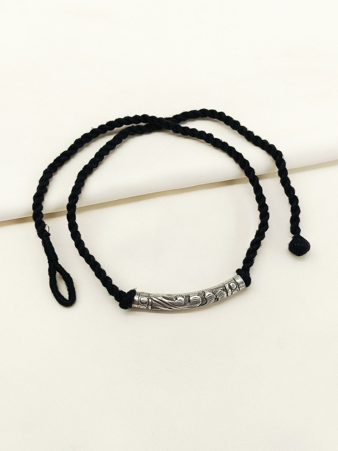 Meehika Black Oxidized Bajubandh