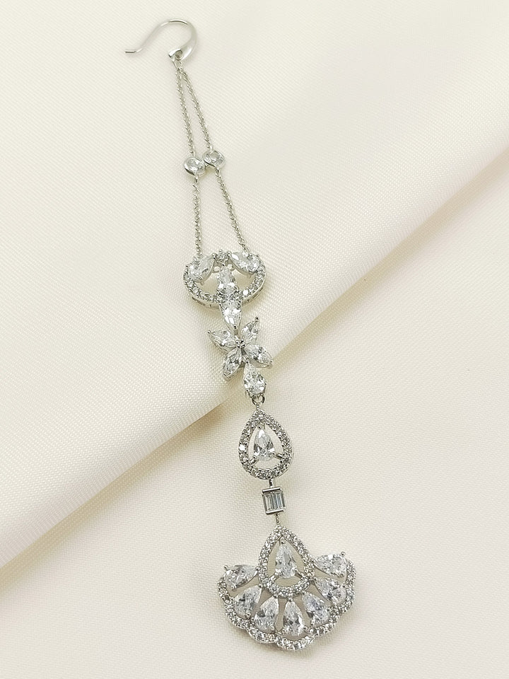 Sabana White American Diamond Teeka