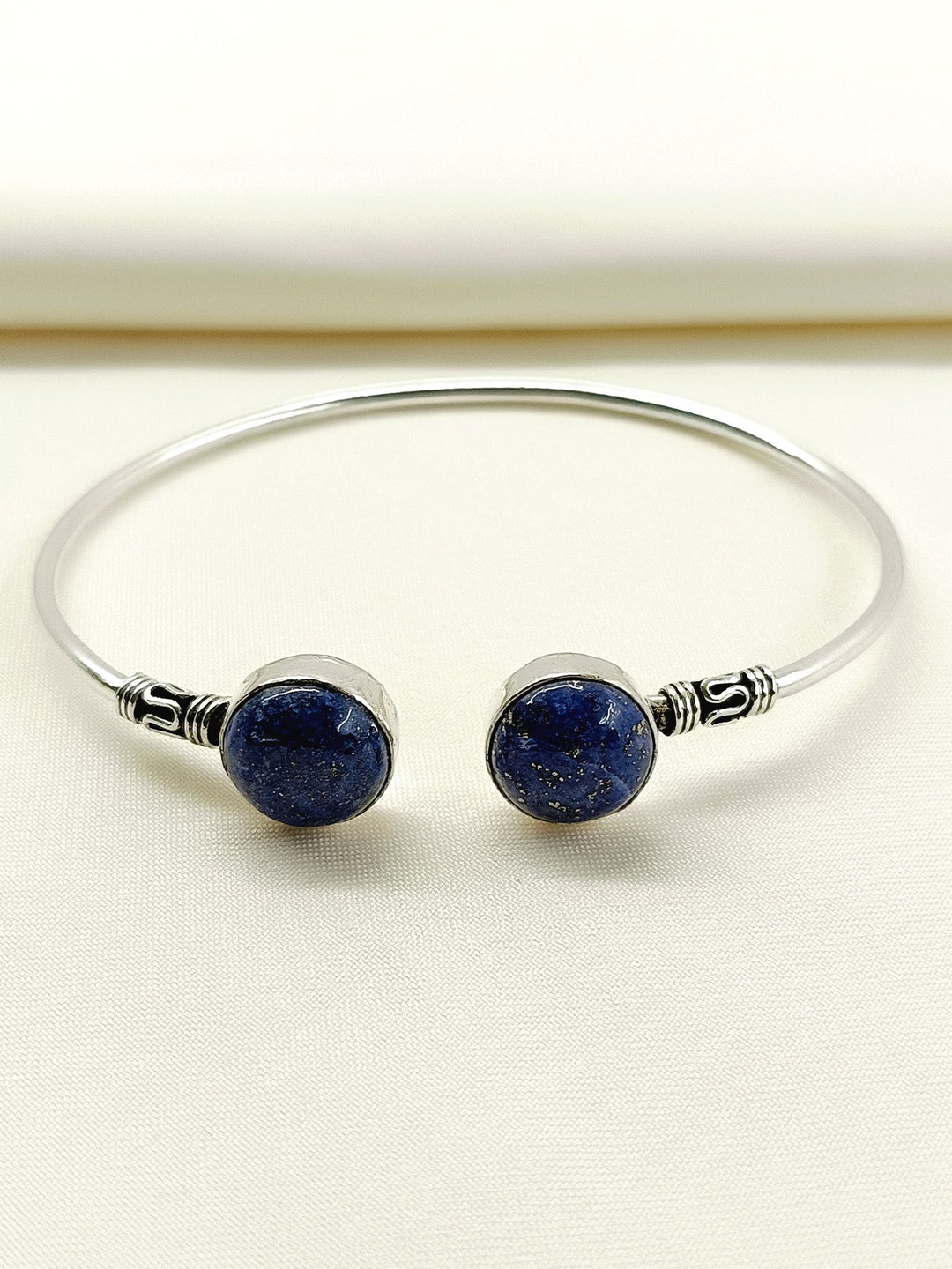 Rachit Navy Blue Dual Stone Men&