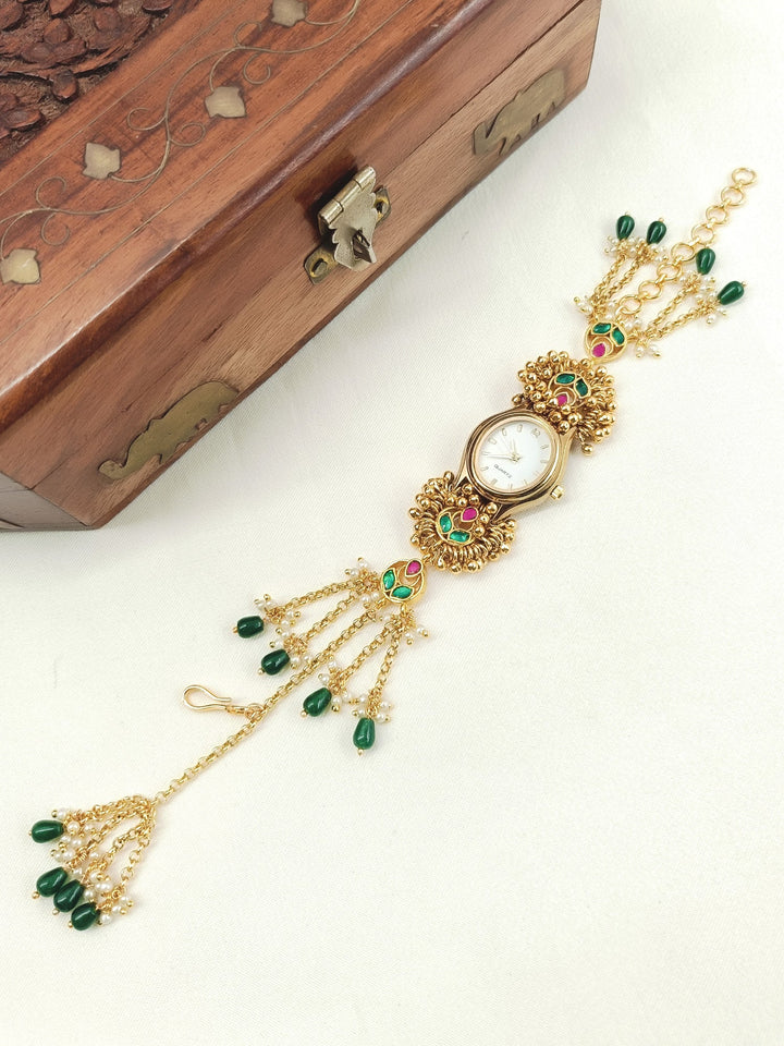Nimmi's Paachi Kundan Watch