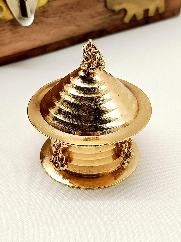 Kamna Plain Antique Sindoor Dibbi