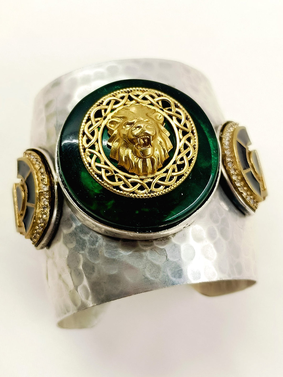 Namit Green Silver Royal Lion Men&