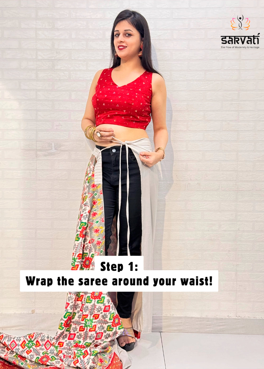 Ready To Wear Saree (Pre-Draped Saree)