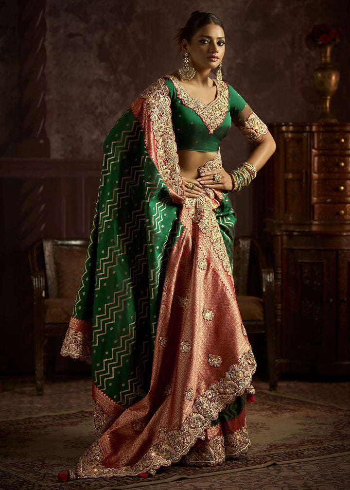 Pure Bangalore Taana Silk Saree Set – Heavy Embroidery & Zircon Work (Set of 6)