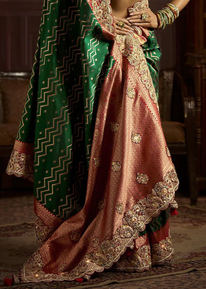 Pure Bangalore Taana Silk Saree Set – Heavy Embroidery & Zircon Work (Set of 6)