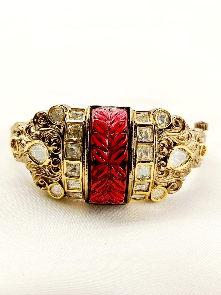 Lenora Maroon Victorian Kada