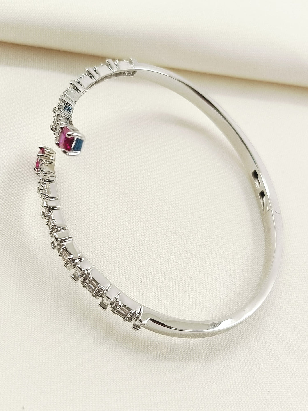 Harper Ruby American Diamond Bracelet