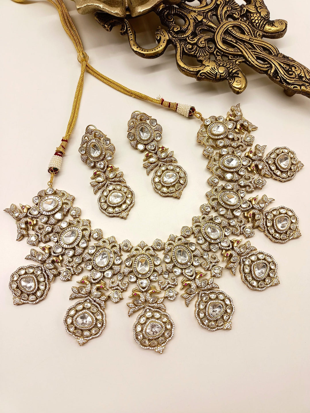 Yogya Polki Necklace Set