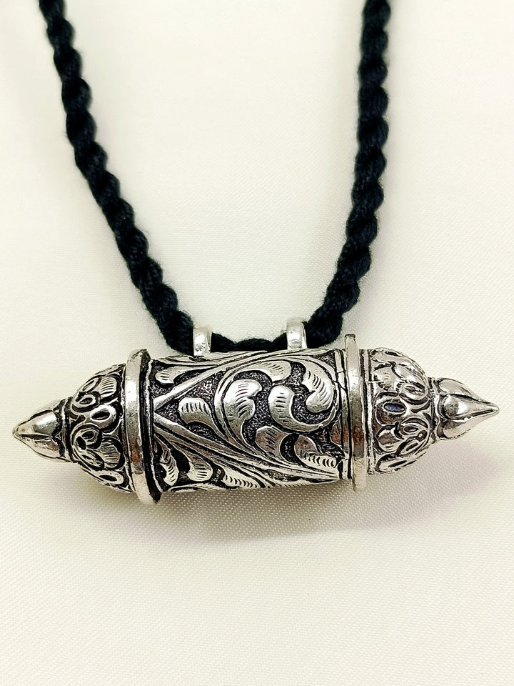 Pravik Black Oxidized Tabiz Men&