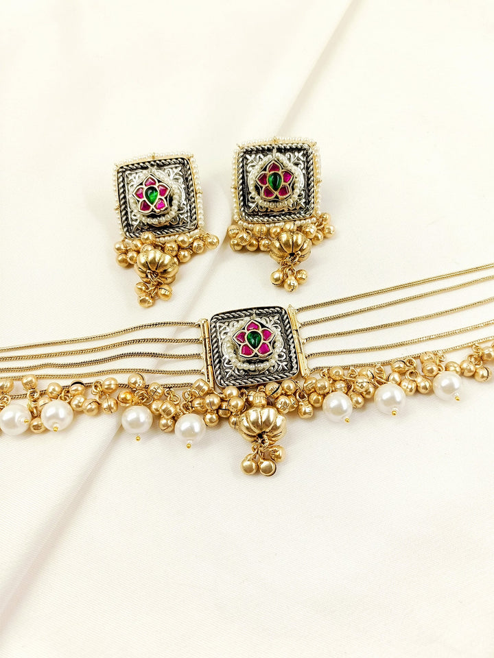 Dhvajee R&amp;G Boutique Choker Set
