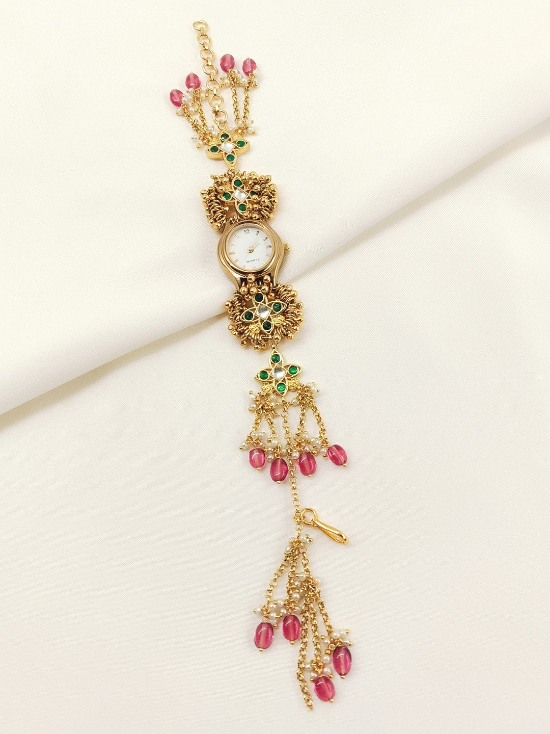 Shiza's Paachi Kundan Watch