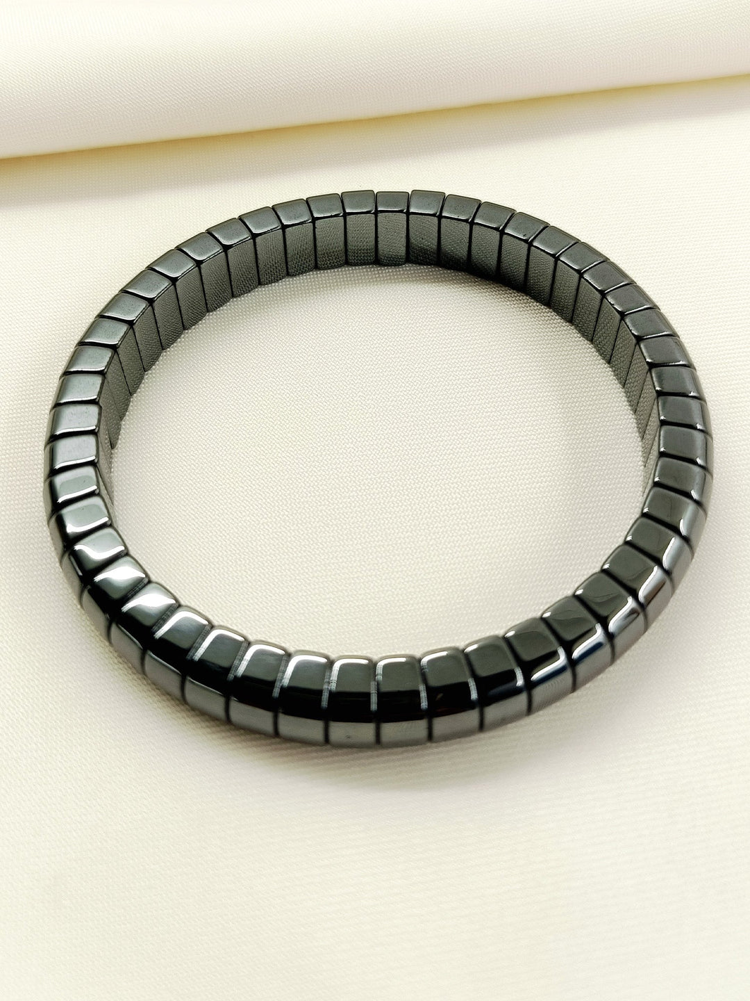 Kriyan Black Flat Hematite Men&