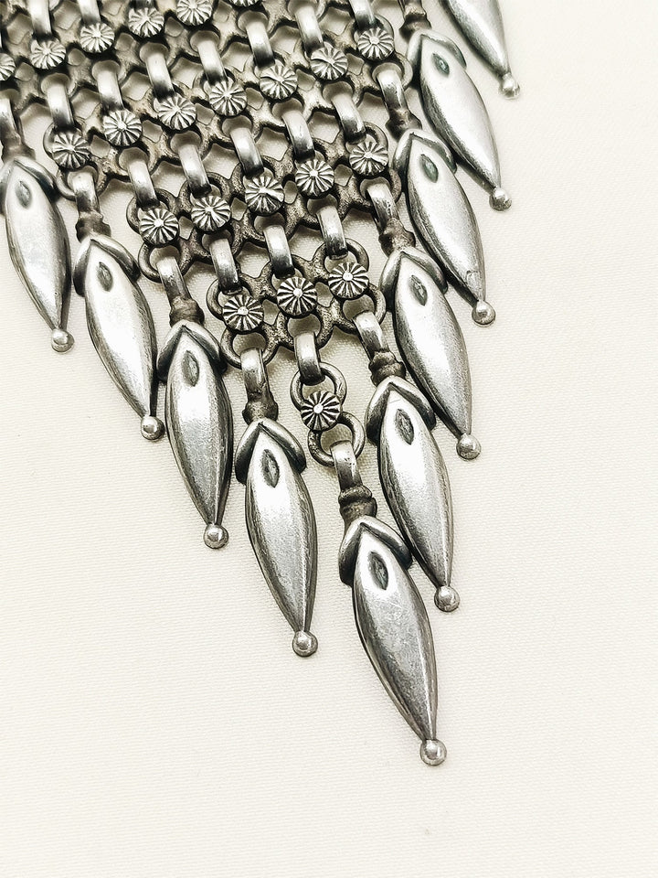 Rupini Plain Oxidized Key Ring