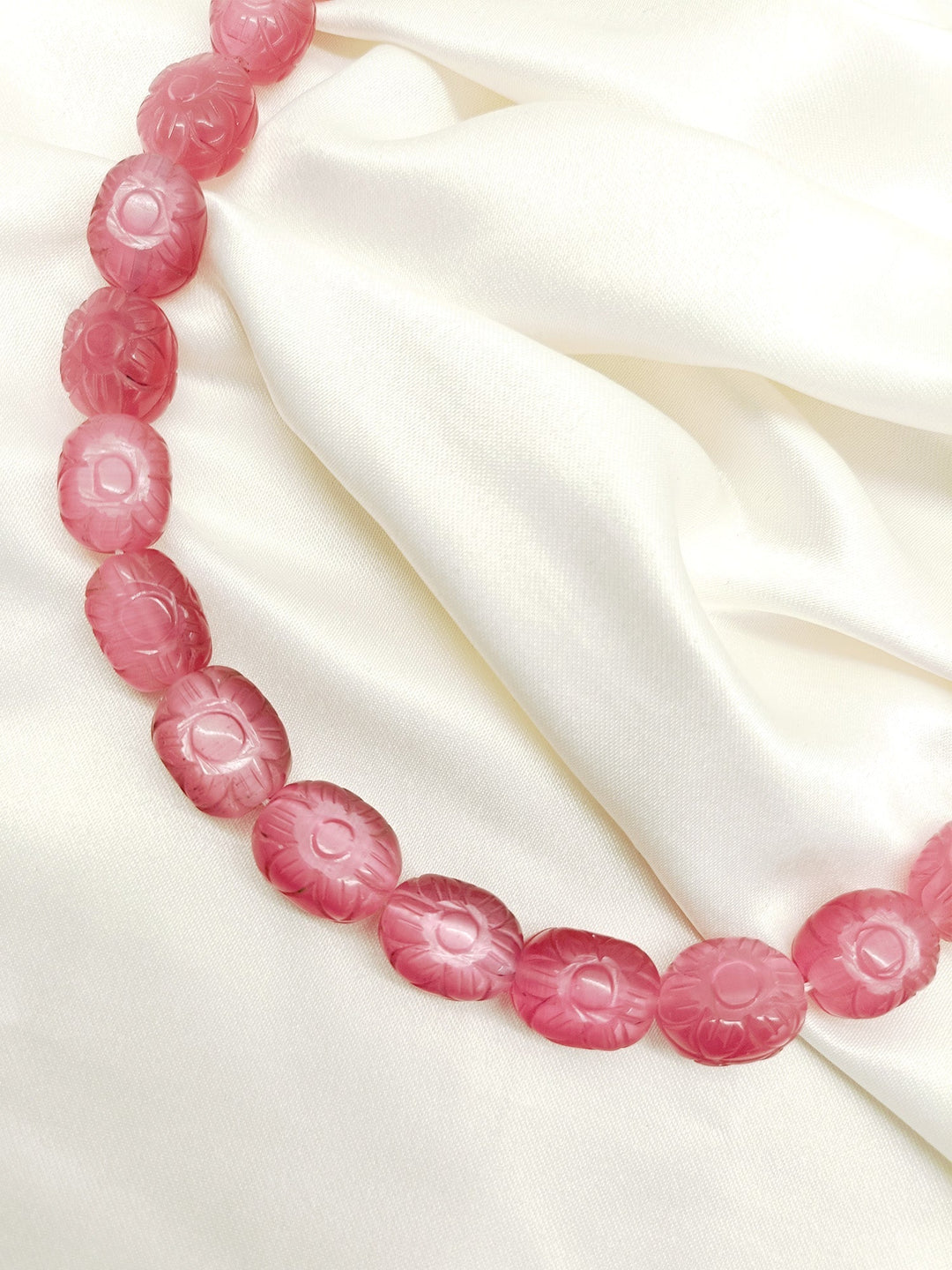 Krishti Pink Beads Neckpiece