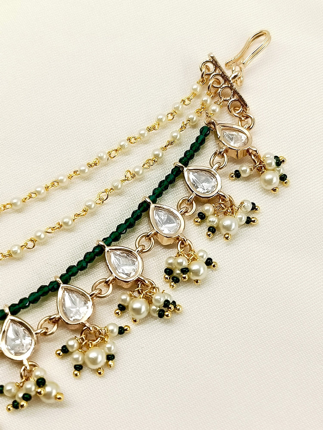 Namusa Green Traditional Ear Chain