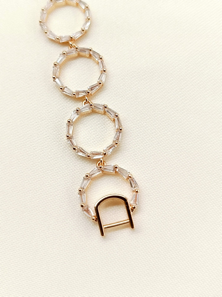 Leighton White American Diamond Bracelet