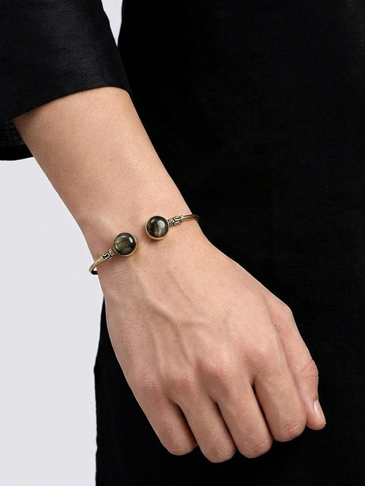Rehaan Moonstone Dual Labradorite Men&