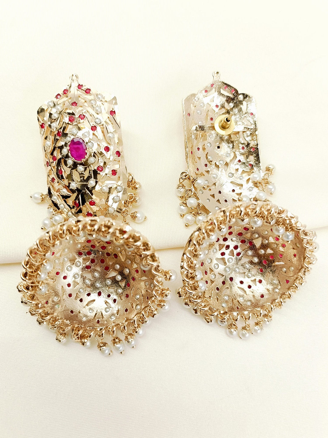 Sandhya Ruby Jadau Jhumki
