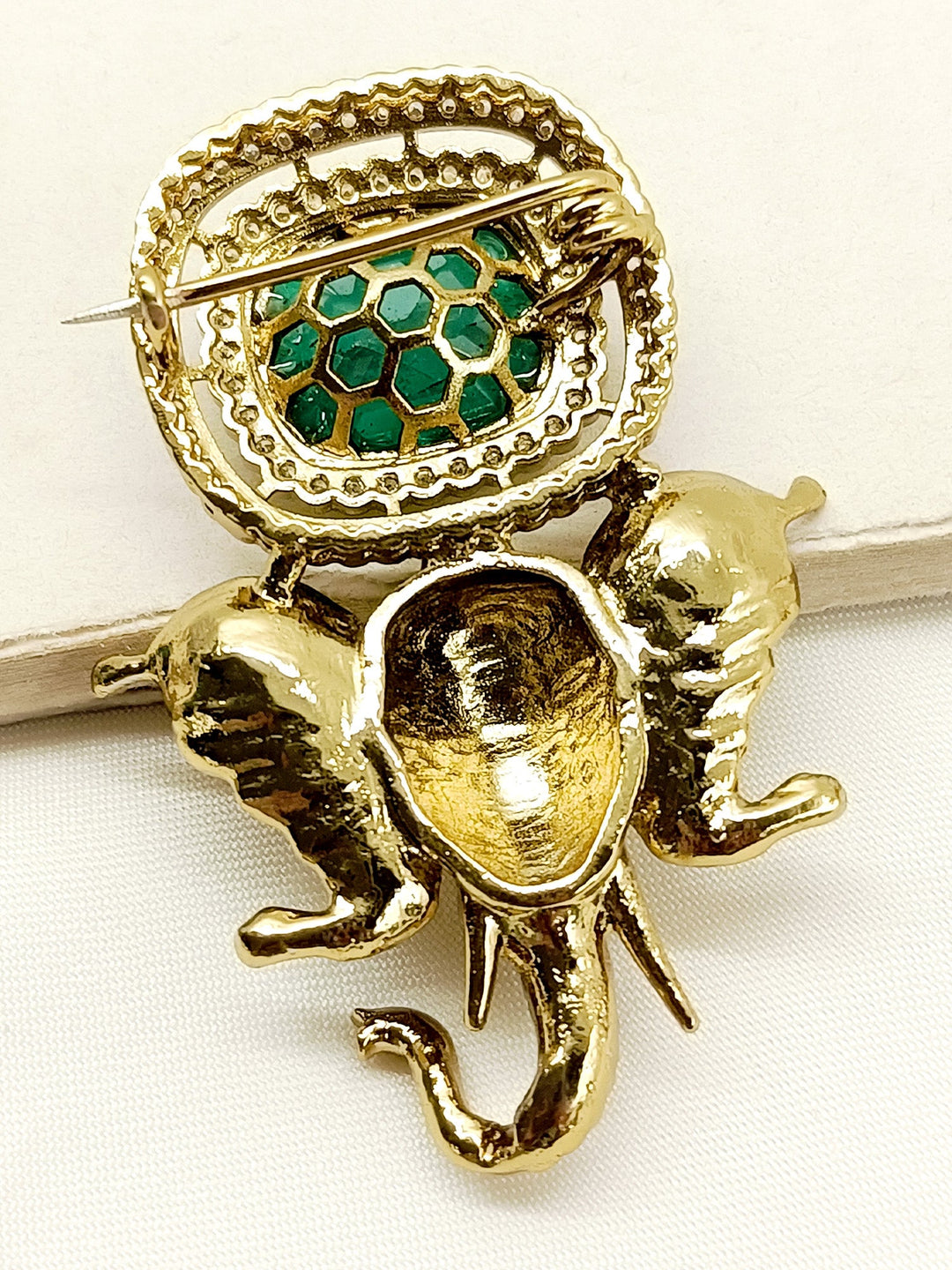 Gajraj Ganesh Ji Brooch