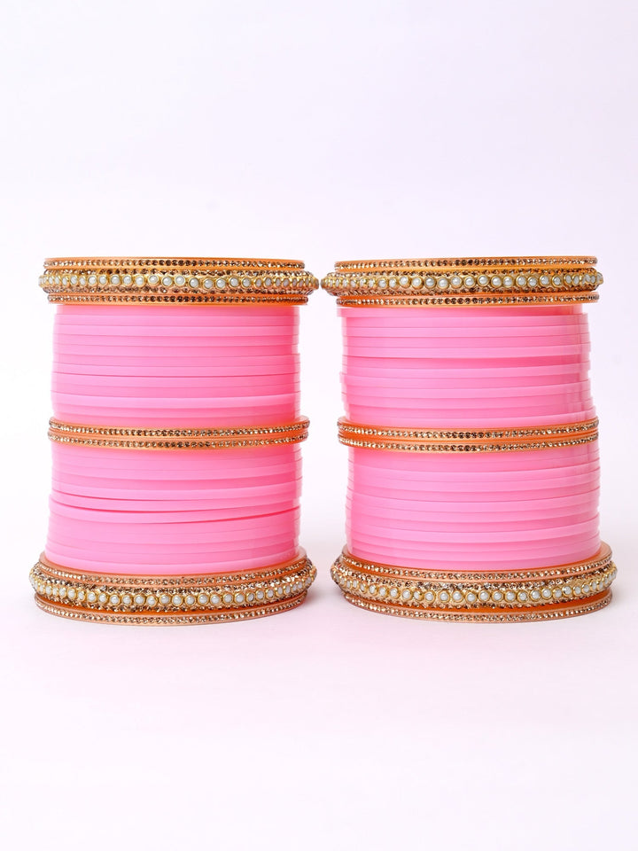 Samriddhi Pink Punjabi Chura