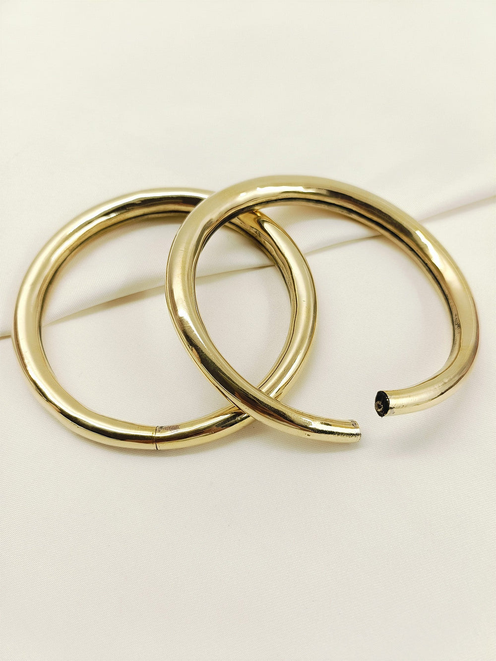 Tapasya Golden Hasli Styled Oxidized Anklet