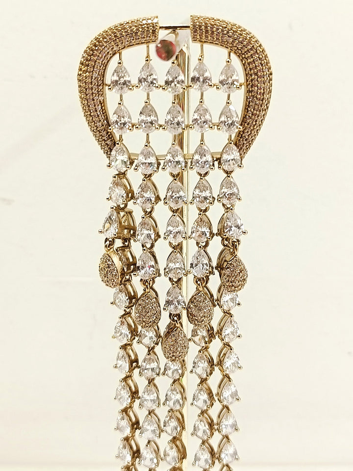 Estaa White American Diamond Bracelet