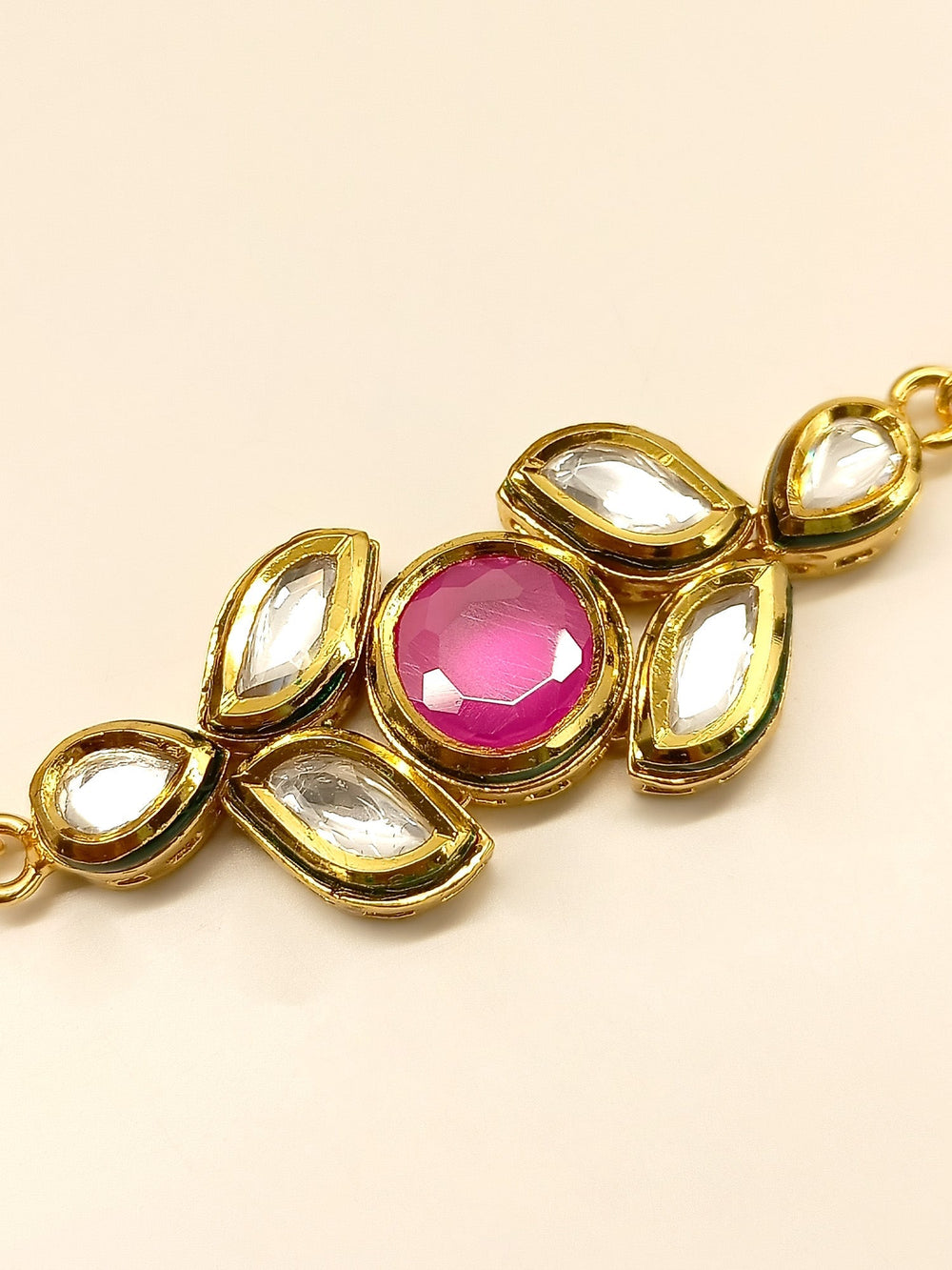 Aubrey Delicate Ruby Kundan Bracelet