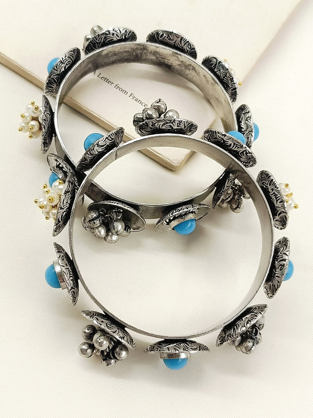 Faria Firozi Oxidized Bangles
