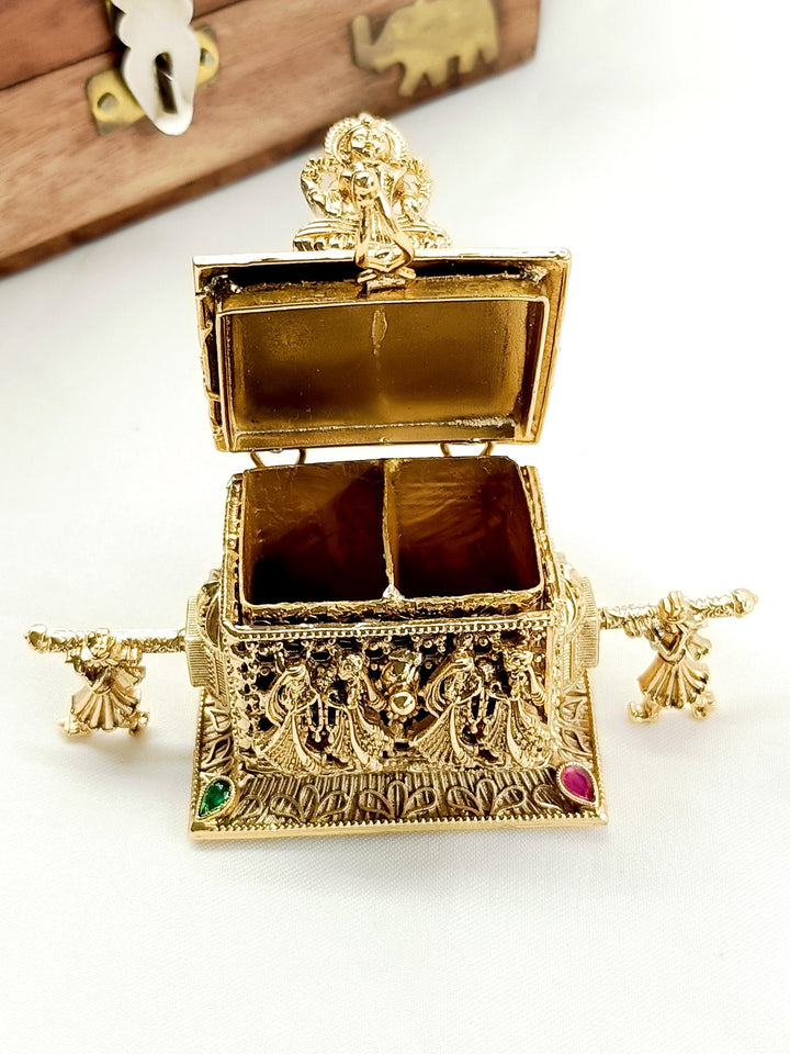 Nila R & G Antique Temple Sindoor Dibbi