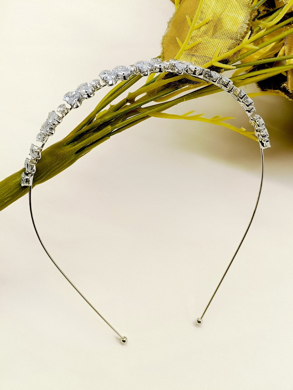 Jasleen American Diamond Hair Band