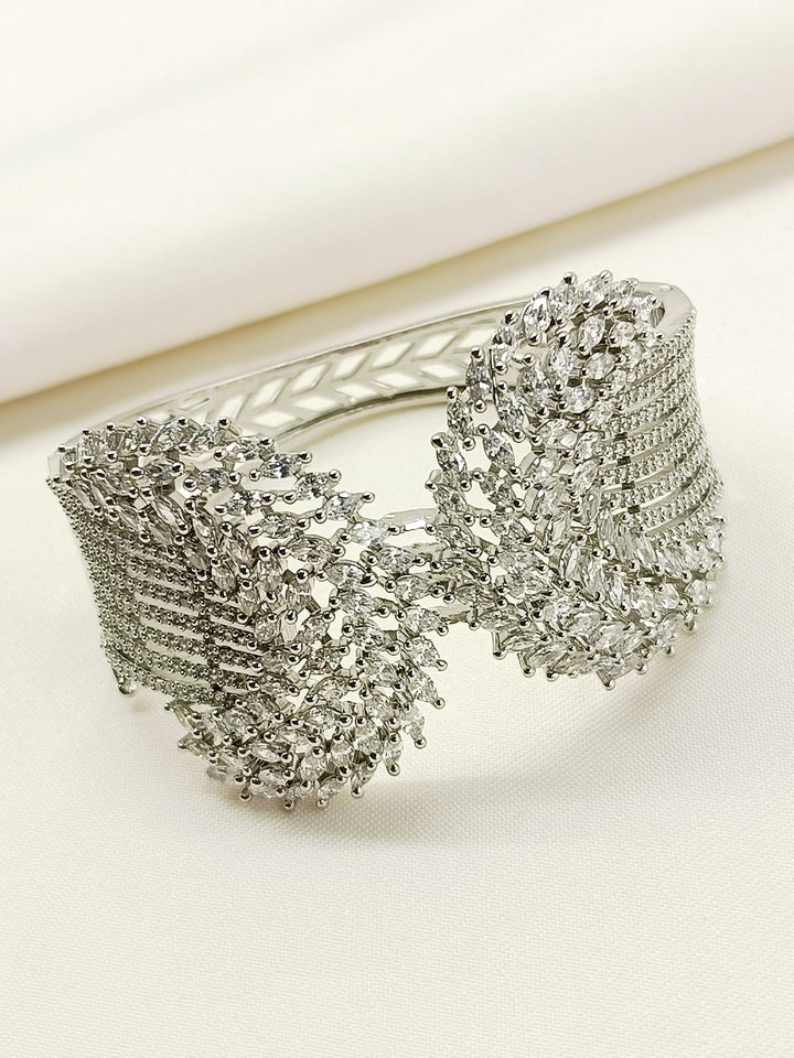 Trisa White American Diamond Bracelet