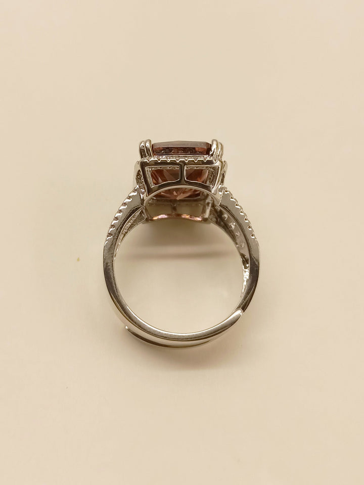 Nadezdha Rosewood American Diamond Finger Ring