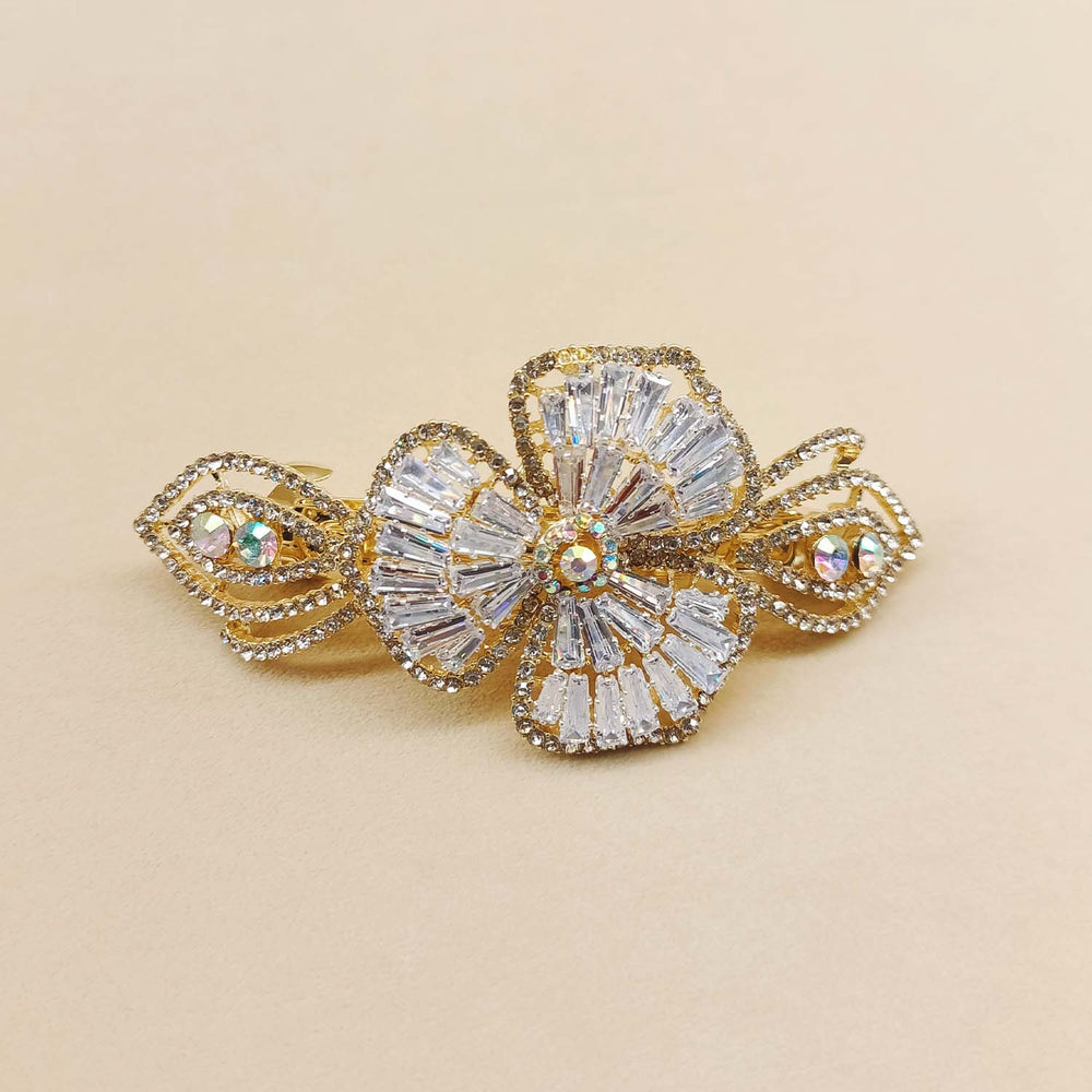 Rolly American Diamond Stone Hair Clip