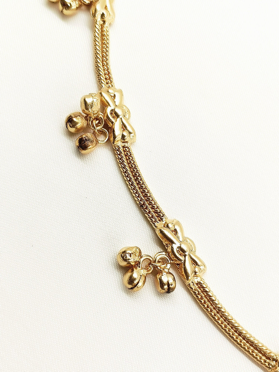 Henrike Golden Antique Waist Belt/kamar Bandh