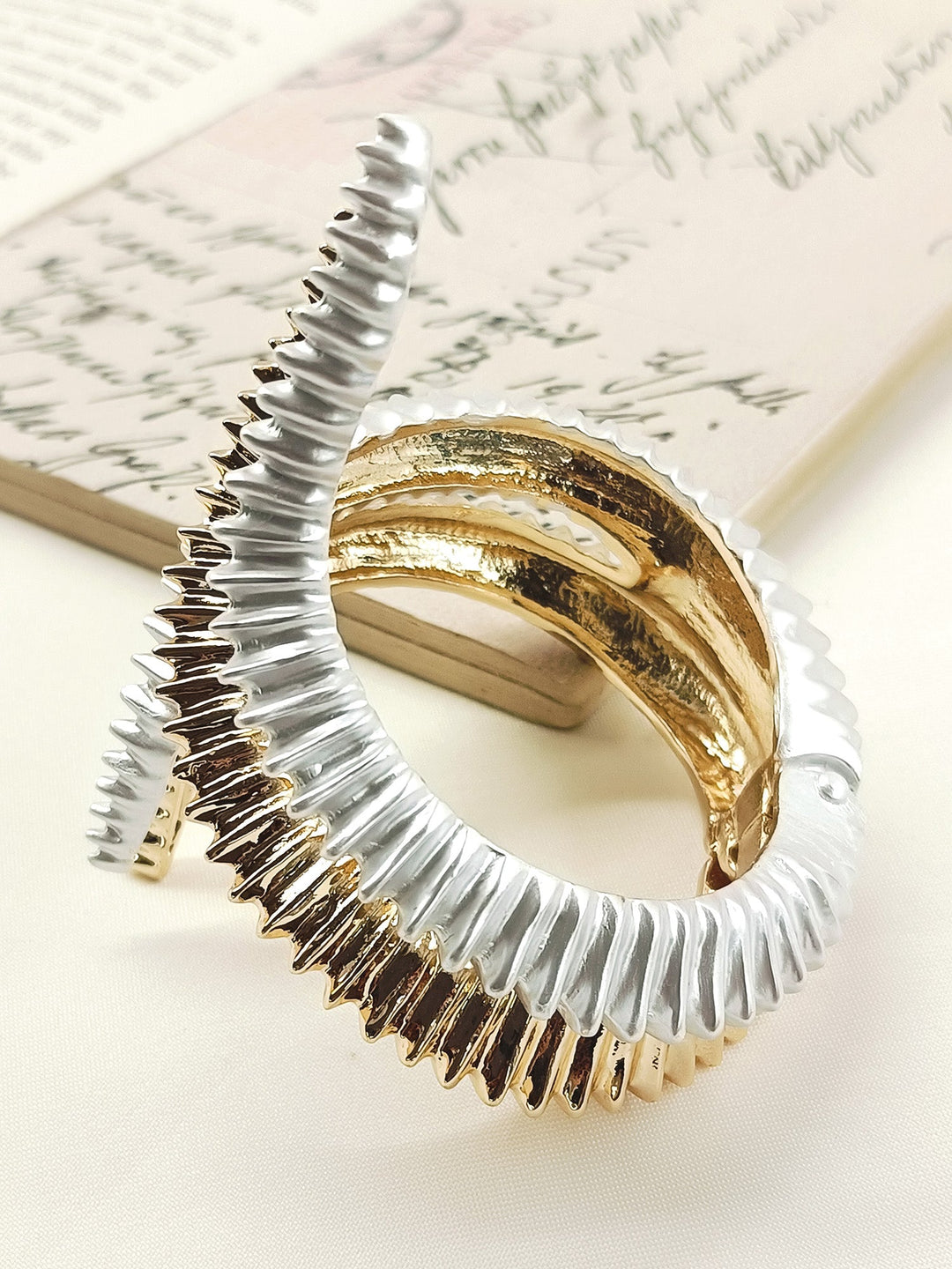 Zufra Golden N Silver Western Bracelet