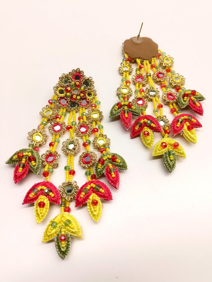 Cristina Multi Colour Handmade Earrings