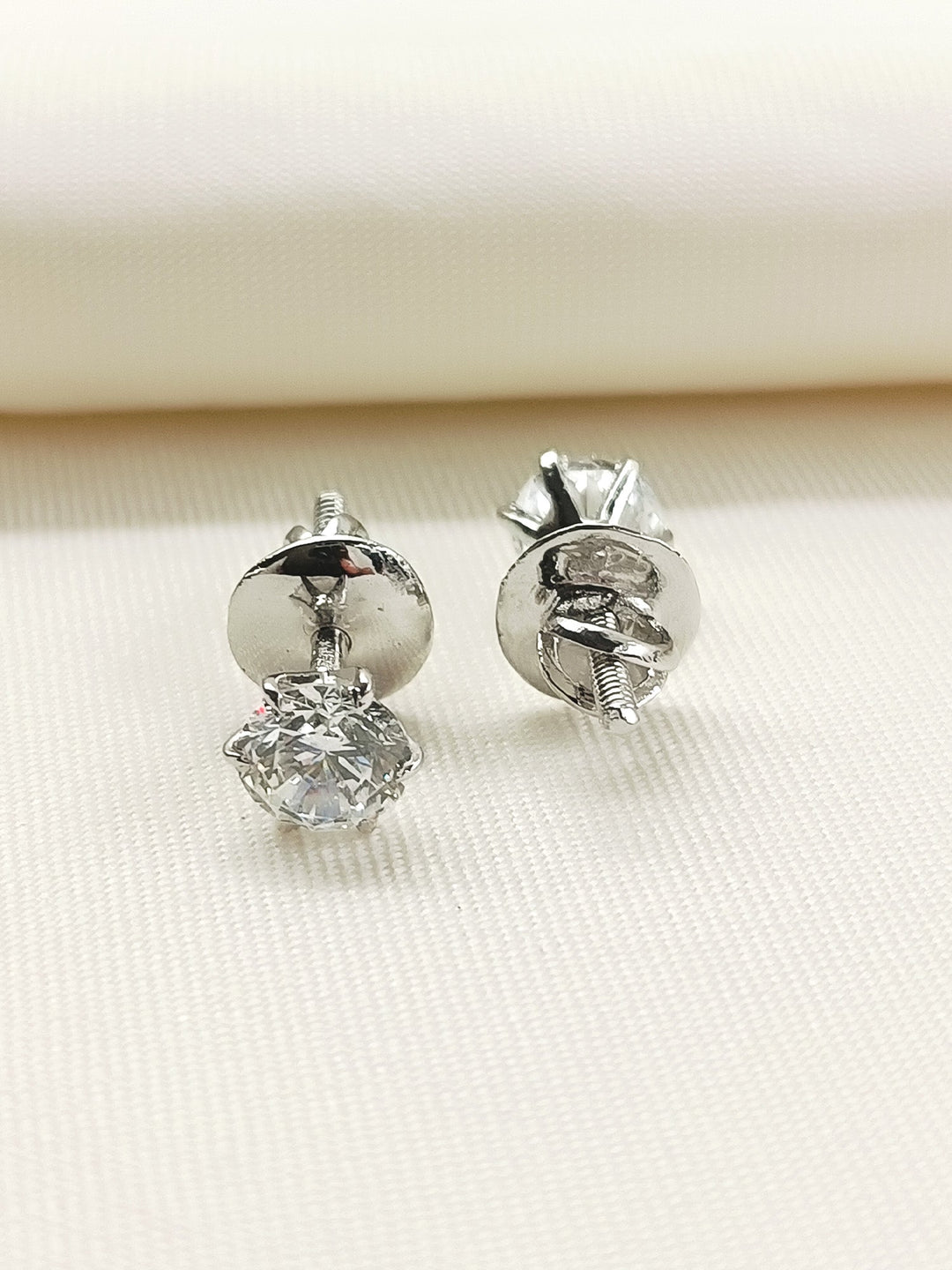 Claire 92.5 Silver Swarovski Stone Tops