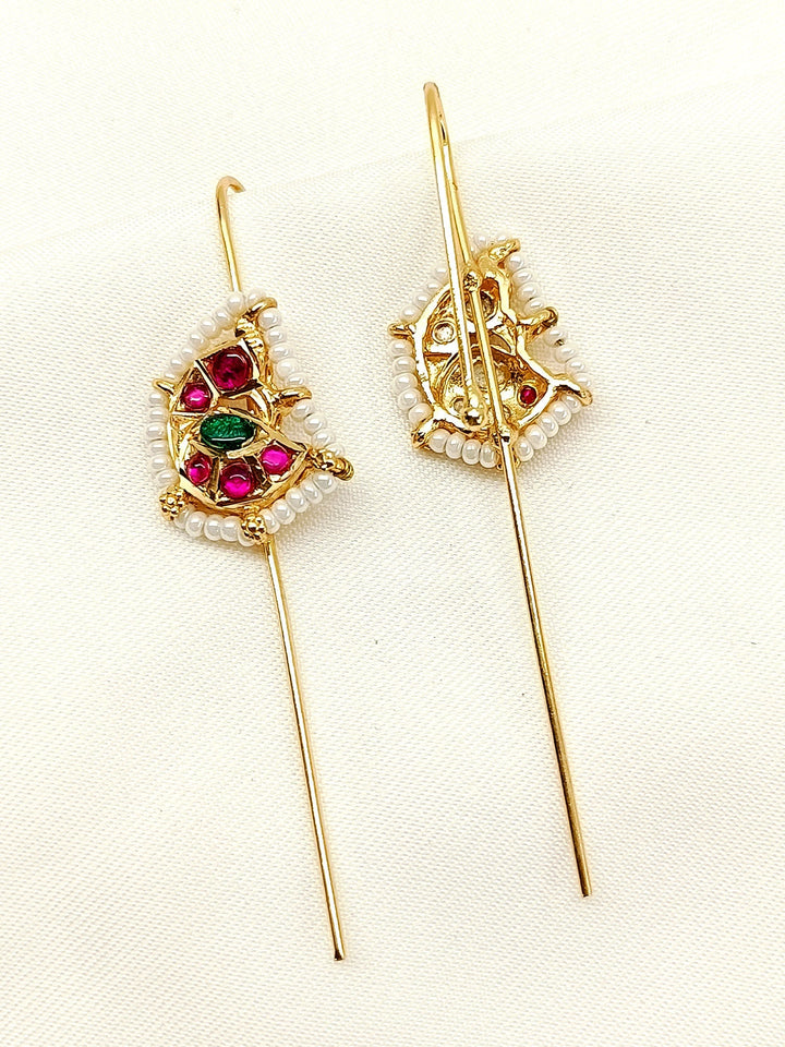 Aashima M & G Gold Plated Kundan Ear Cuff [ Price is for Pair ]