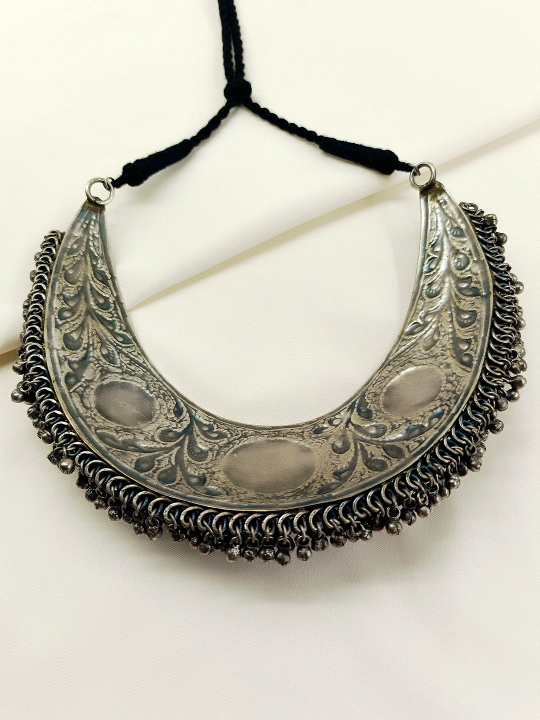 Dea Multi Colour Oxidized Radha Krishna Pichwai Neckpiece