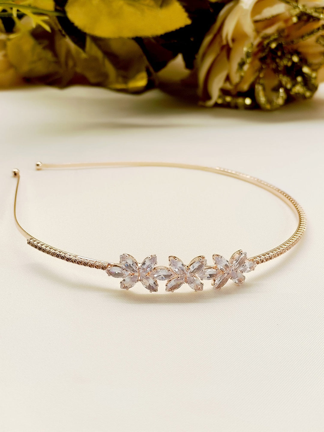 Menka American Diamond Hair Band