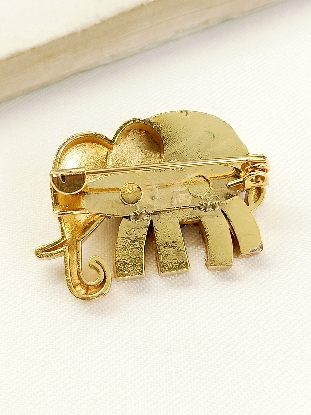 Vedhi Multi Colour Elephant Brooche