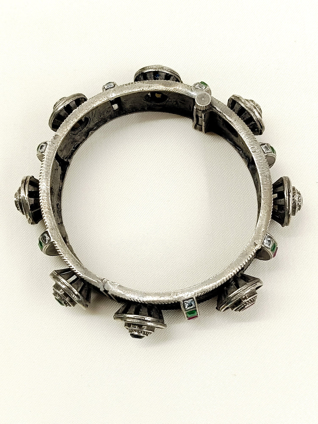 Ilaa Multi Colour Oxidized Kada