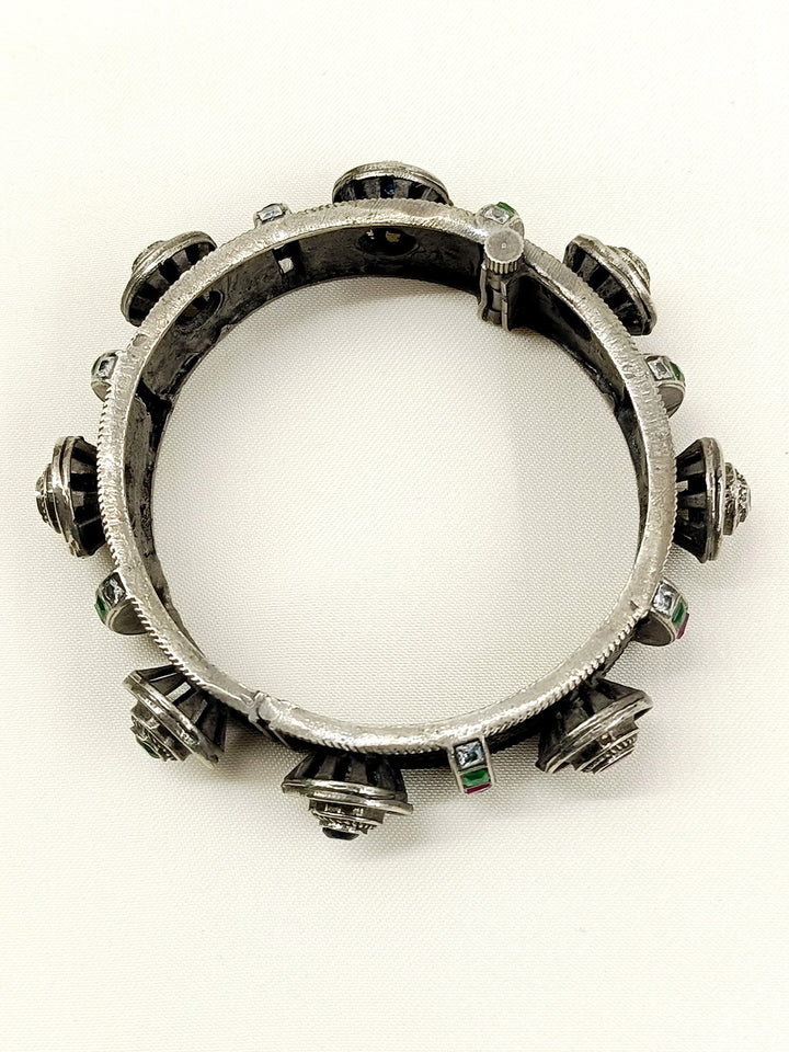 Ilaa Multi Colour Oxidized Kada