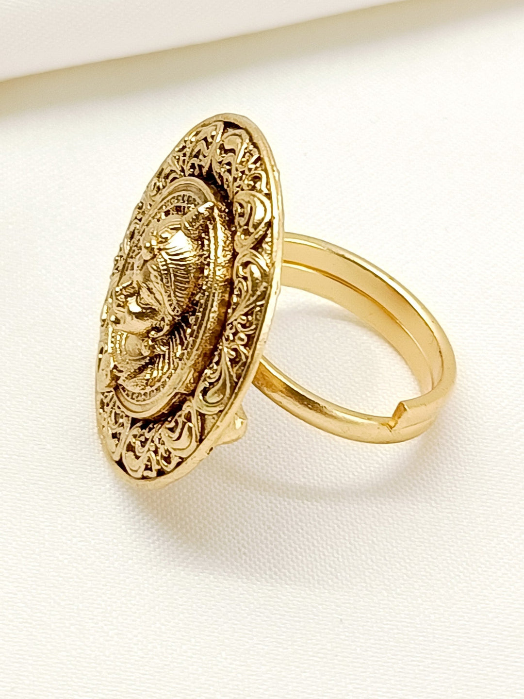 Sanchita Antique Finger Ring
