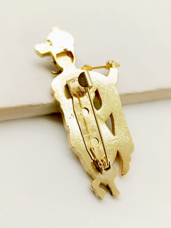 Chayya Multi Colour Krishna Ji Brooch