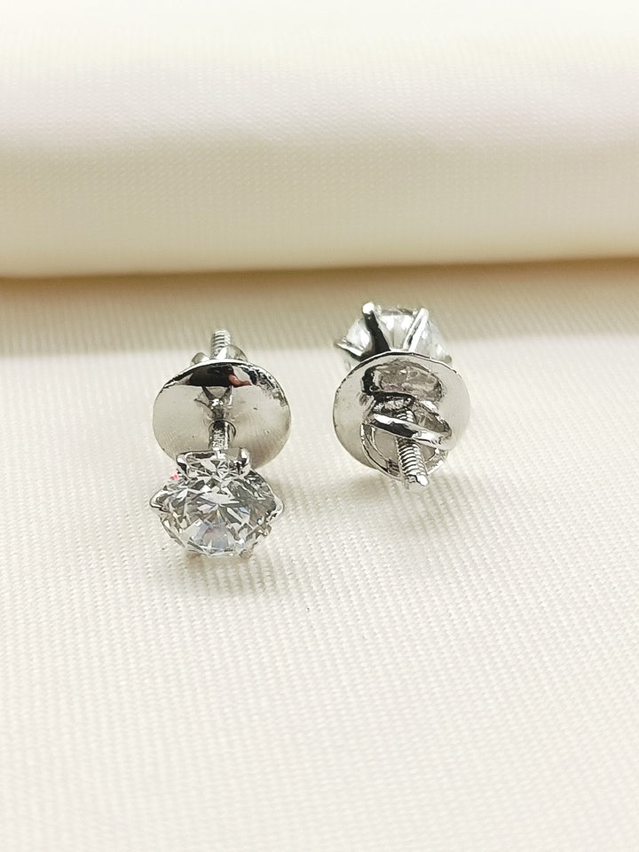 Chloe 92.5 Silver Swarovski Stone Tops